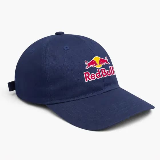 Boné Com Aba Curva Corrida Red Bull redbull bone Premium Red Bull Boné Feminino Masculino Ajustável