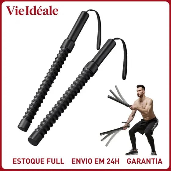 Corda de Treino Naval Sem Corda 3 em 1 Portátil Exercício Funcional em Casa, Academia ao Ar Livre Ideal para Iniciantes