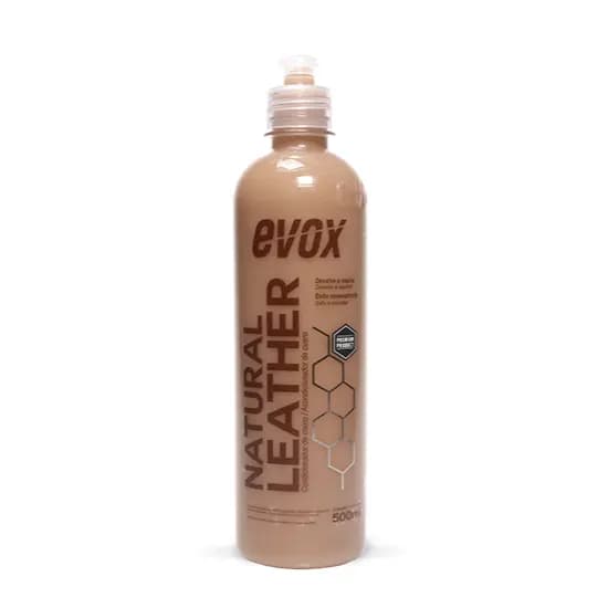 Condicionador De Couro Leather Natural Evox 500ml – Hidratação E Proteção Para Couro Automotivo