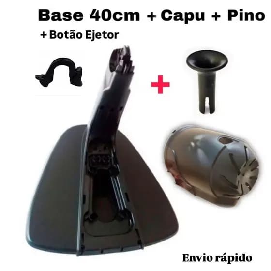 Base Para Ventilador Arno 40cm Com Pino, Capu e Botão Ejetor Peças Originais Pé Para Ventilador Arno 40cm Silence Force
