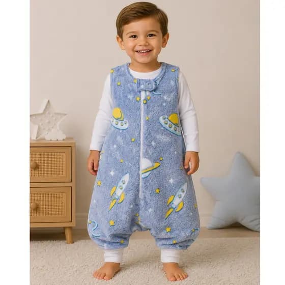 Saco de Dormir Inverno Pijama Infantil Bebe Casulo Swaddle Manta Cobertor