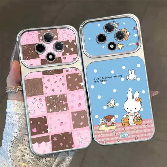 Capa Para OPPO Reno 12F Novo Fosco Grande Janela Silicone anti Queda Caso Macio Com Padrões Bonitos Dos Desenhos Animado