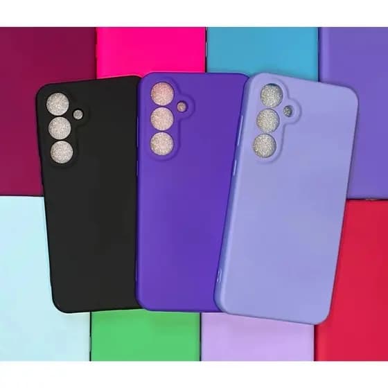Capa Case Silicone Colorida Resistente Aveludado/Capa Transparente/Capa Carteira Samsung S21 Plus