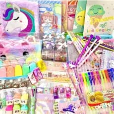 Kit Papelaria Fofa e Criativa Kawaii