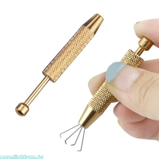 moonlightyaa1 Ferramenta Captação Joias 4 Garras , Piercing Aço Inoxidável , Garra , Chip IC
