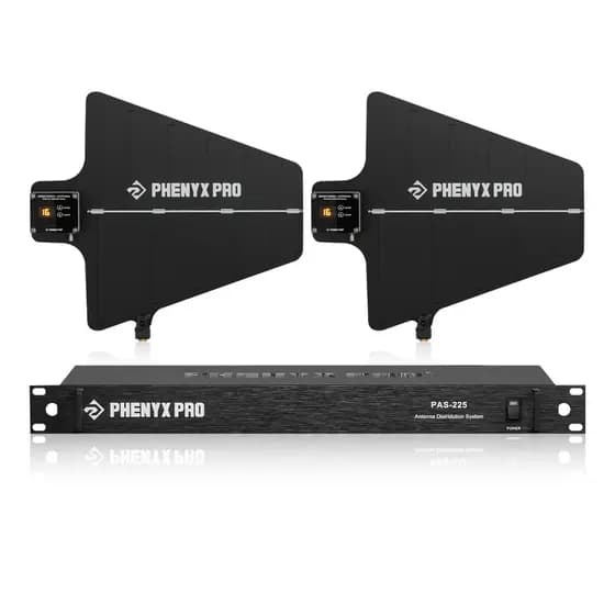 Phenyx Pro PAS-225X Pacote de sistema de distribuição de antena sem fio antenas direcionais ativas