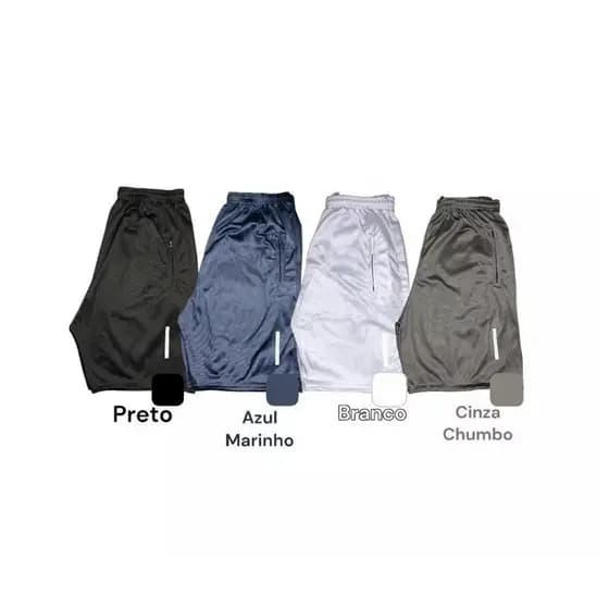 Kit 4 Shorts Dry Fit Masculino Bermuda Masculina Academia Moda Fitness Shorts Treino