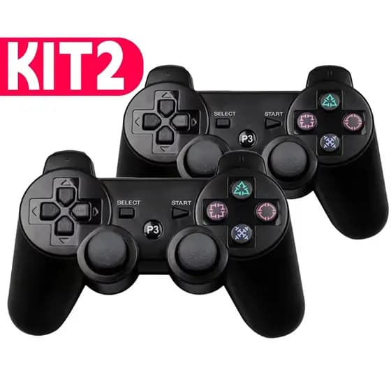 Controle Compatível PS3 Sem Fio Joystick compatível Playstation Dualshock 3