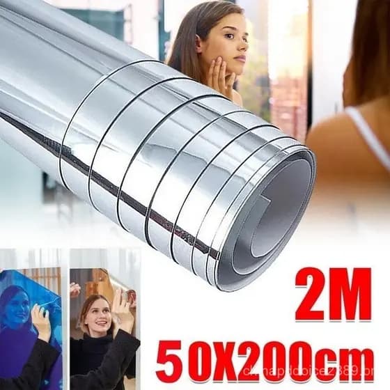Espelho De Parede DIY Mirror Adesivo Soft Material Acrílico Liso E Fácil De Colar De Usar Corpo Inteiro