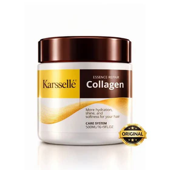 Mascara Capilar Karssellé 500g Hidratação Collagen