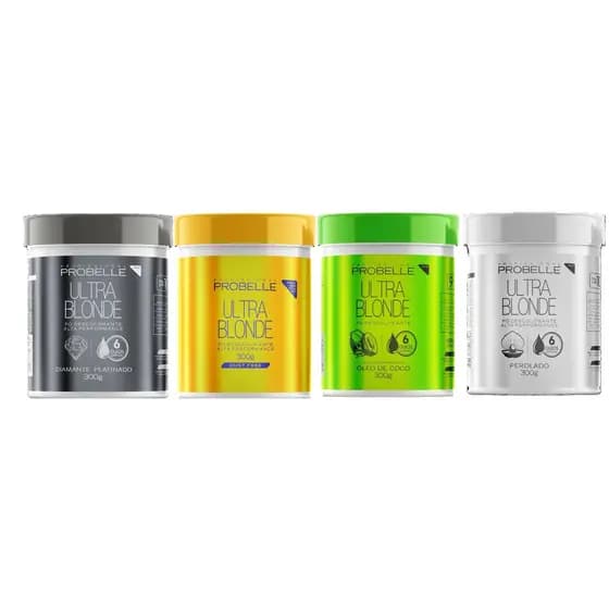 Pó Descolorante Probelle Ultra Blonde 300g - Nevou - Abre 10 tons.