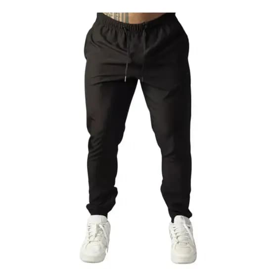 Calça Tactel Jogger Com Elastano Passeio Academia Treino