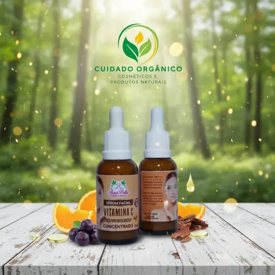 Serúm facial Rejuvenescedor - Vitamina C concentrado - 30ml