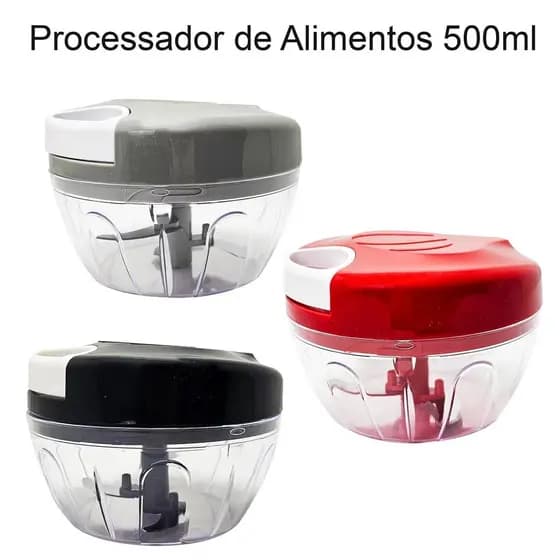 Processador de Alimentos 500ml cozinha alimentos alho cebola Mares
