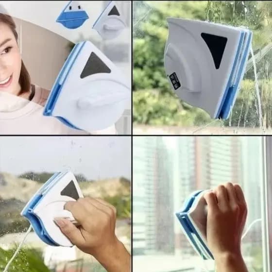 Limpa vidro magnético para apartamentos E janelas/Rodo Prático BESTLU