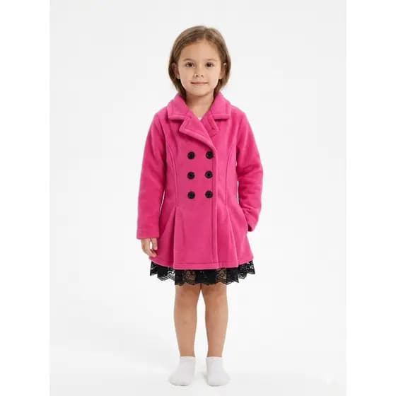 Blusa jaqueta feminina infantil tamanho 06 inverno frio quentinha confortável macia estilosa moda infantil dia a dia