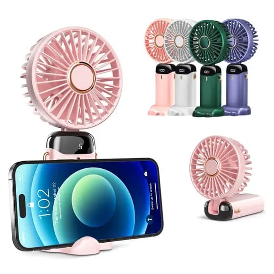 3 em 1 Mini ventilador portátil dobrável almofada ubs ventilador de carregamento