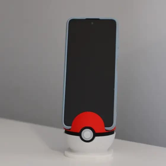 Suporte Celular Pokébola, Suporte para Celular, Suporte para Celular Pokémon, Pokébola