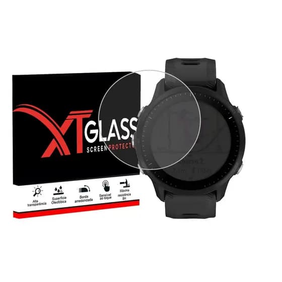 Lua cheia Pelicula De Vidro Xtglass Para Garmin Forerunner 45s 55 165 245 255 255s 570 735 935 955 965 970