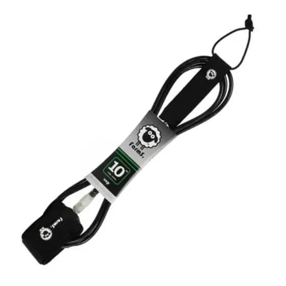 Leash Cordinha Farms 10' x 8 mm Sup Longboard Estrepe Surf