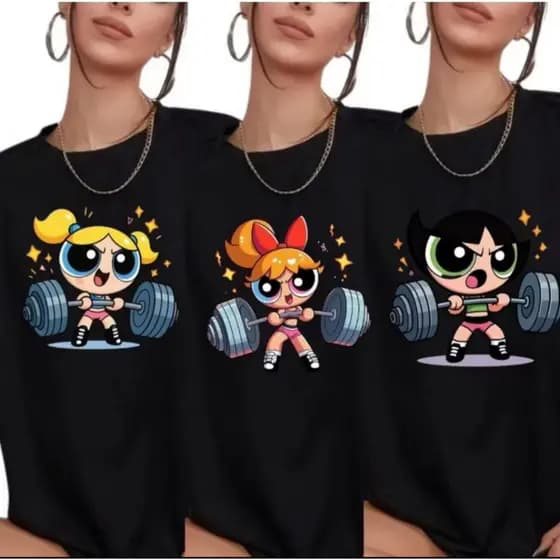 Camiseta Feminina Preta 100% Algodão Academia Docinho Florzinha Lindinha Look Treino Confortável Elegante