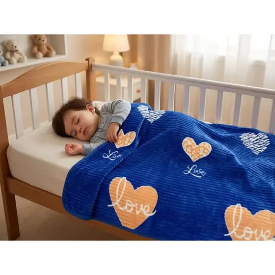 Cobertor Berço Bebê Grosso Pelinho Pequeno 90x110 Cm Sherpa Fofinho