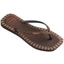 Chinelo Havaianas Slim Square Glitter Contour 100% Originais