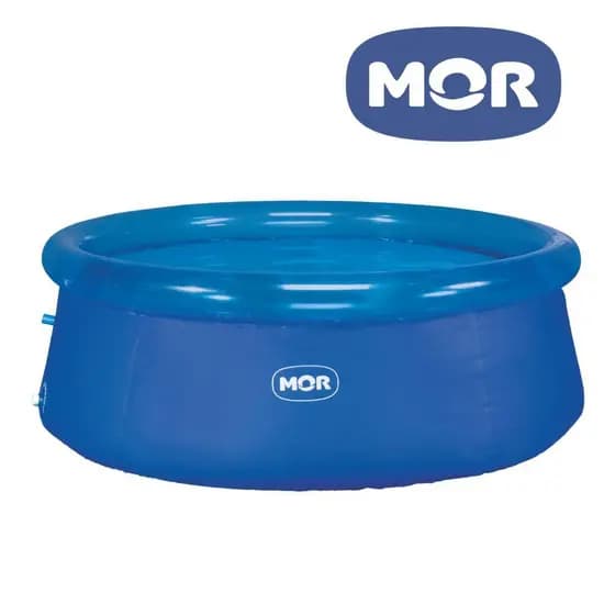 Piscina Inflável MOR Redonda Azul PVC Reforçado Infantil Adulto Verão | 1000L 1400L 2400L