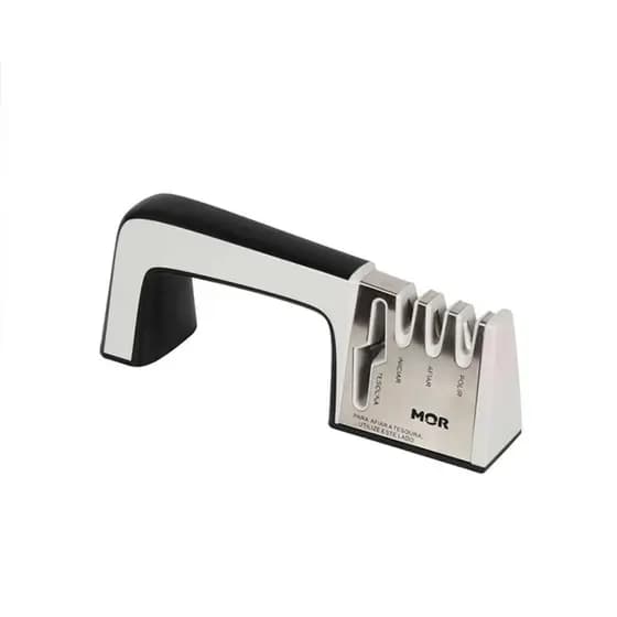 Afiador de Facas e Tesouras Inox Linha do Assador 23cm X 8,5cm 3904 MOR