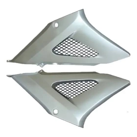 Par Tampa Lateral Twister Cbx250 2001 A 2008 Prata Sportive