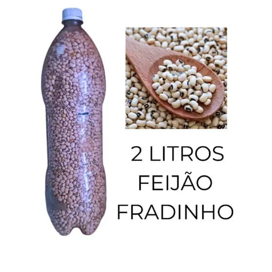 Feijão Fradinho - Garrafa 2 Litros