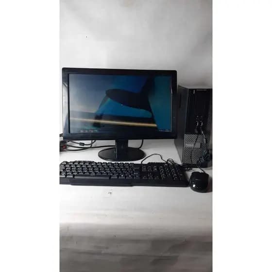 Kit Computador Dell mini Opt 7010 CORE I5-3ª 8GB DDR3 HD 500GB + Monitor AOC 19' 936sw - usado