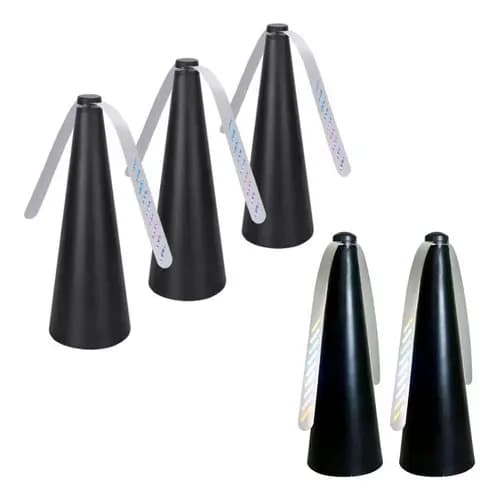 5x Ventilador Espanta Mosca Mosquito Repelente Armadilha Cozinha Comida Insetos Moscas Pernilongo