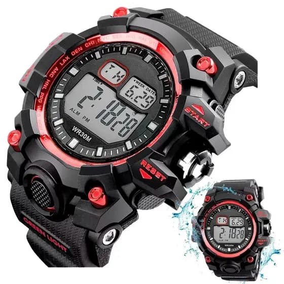 Rel贸gio De Pulso Digital Masculino SPORT Esportivo a Prova d '脕gua