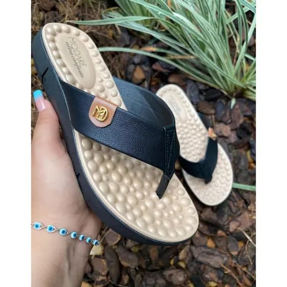 Chinelo Feminino Ortopédico Massageador Modare 7142106