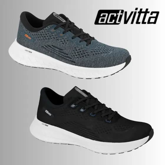 Tenis Masculino Actvitta Academia Super Conforto Corrida Leve 4931.100