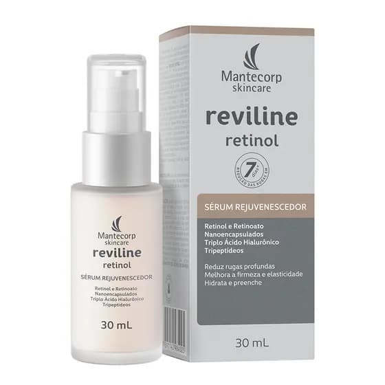 Rejuvenescedor Facial Reviline Retinol Sérum - 30ml