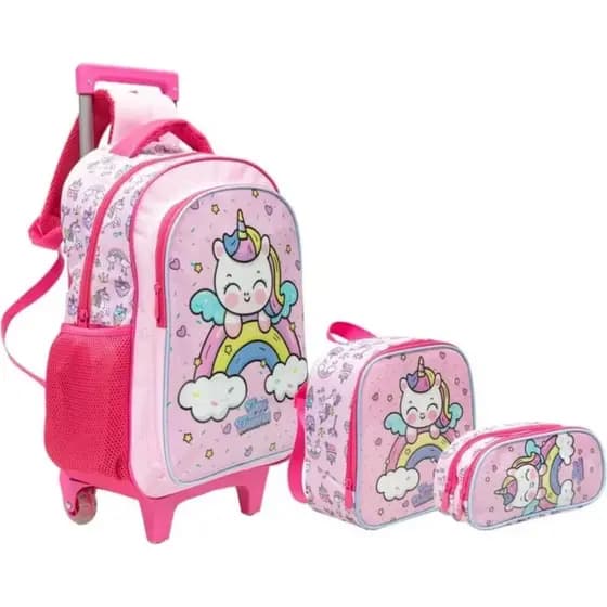 KIT Mochila escolar infantil modelos sortidos