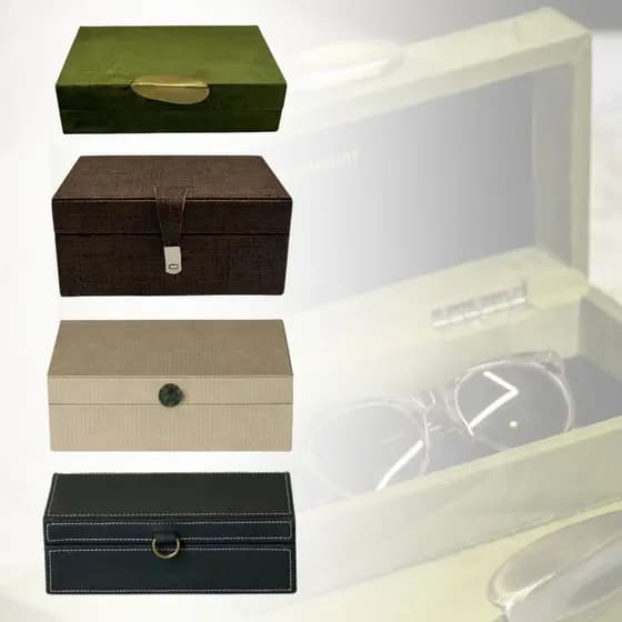 Caixa Decorativa Luxo Organizadora Paramount Texturizada Escolha a Sua