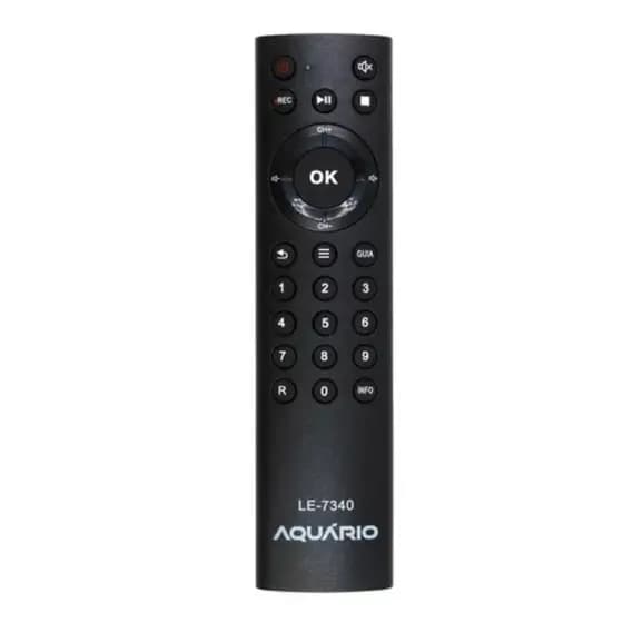 Controle Remoto Para Conversor Digital Aquário Dtv-9000