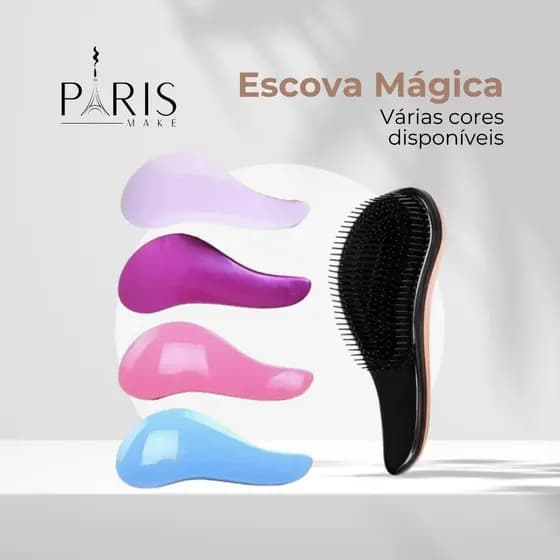 Kit 2/4/6 Escova Mágica Desembaraça Cabelo