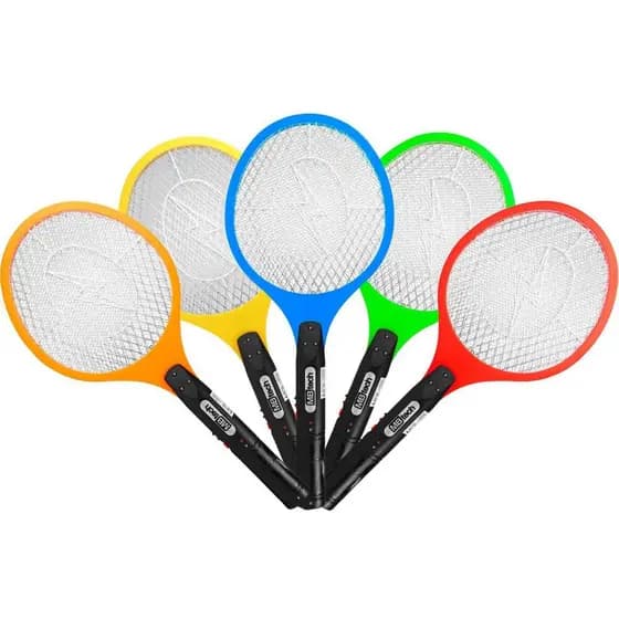 Raquete Elétrica Mata Mosquito Recarregável Bivolt 110/220V