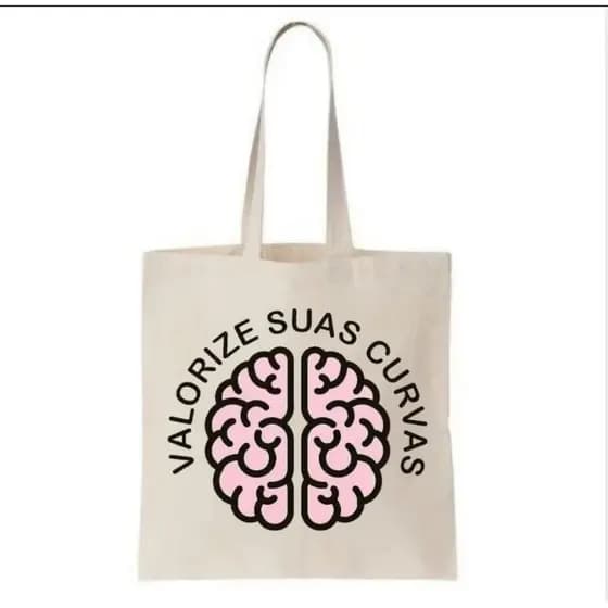Bolsa Ecobag Valorize Suas Curvas