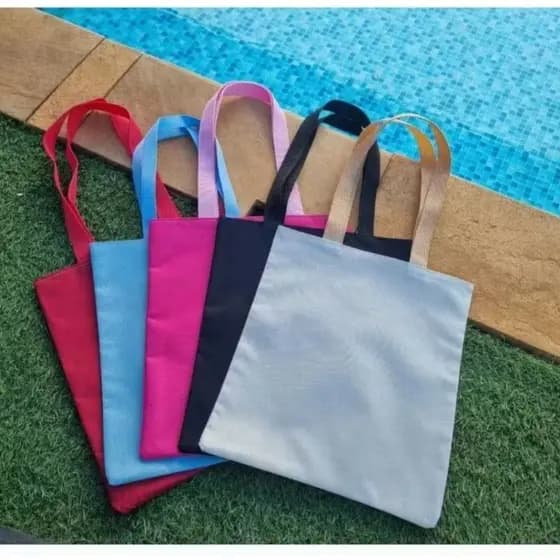 Bolsa bag lisa Nylon 33x36 alta resistência e qualidade