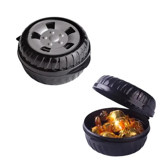 Kit 9 Porta Mix Roda de Carro Lembrancinha Lancheira