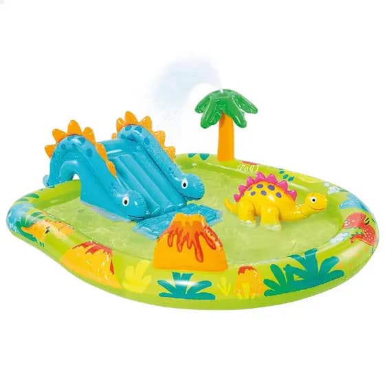 PISCINA PLAYGROUND INFLAVEL INTEX PEQUENO DINO 143 LITROS