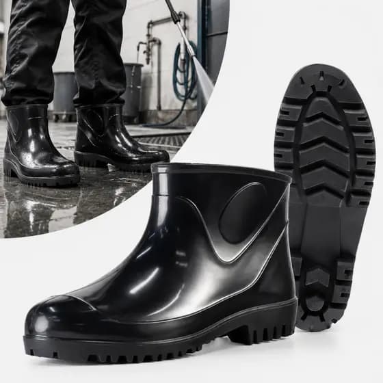 Bota De Pvc Innpro Cano Curto Impermeável Antiderrapante Frigorífico Cozinha Industrial EPI CA 40681