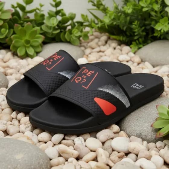 Chinelo Masculino Slide Moderno Pé de Q? Academia Banho Lazer
