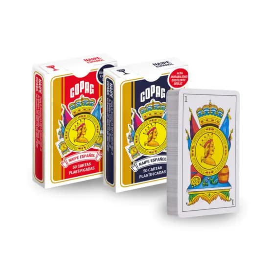 Kit 2 Jogo De Cartas Baralho Espanhol Copag Truco Bisca Naveta Clássico Canastra Buraco Pife