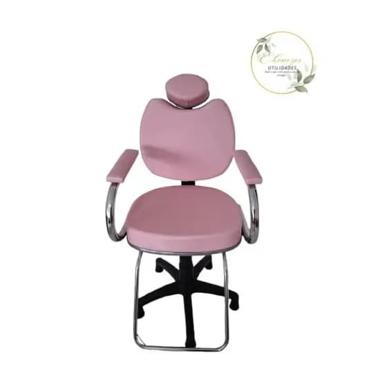 Cadeira Para Salão Cabeleireiro Cadeira Rosa Bebê Salão Beleza Cadeira Maquiagem